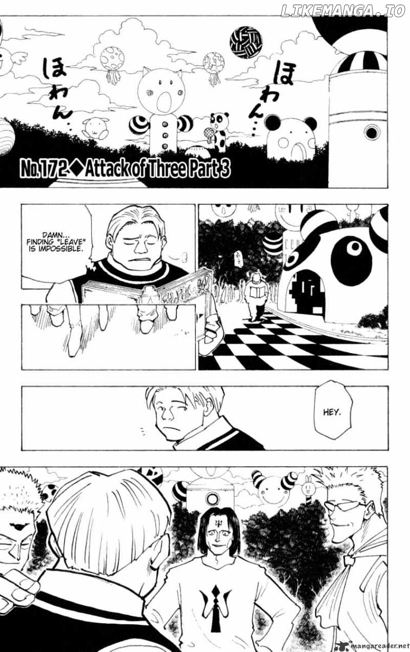 Hunter x Hunter, Chapter 172 image 01